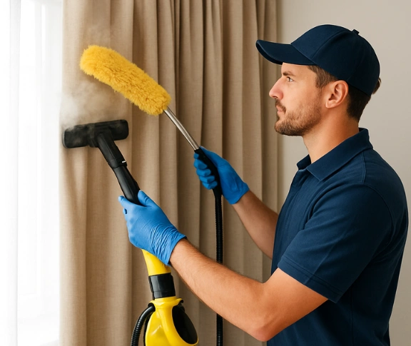 Trusted blind cleaning technician Matty Curtain Cleaning eaglemont-vic QLD