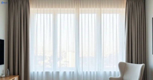 Restored vibrant drapes in eaglemont-vic QLD after Matty Curtain Cleaning